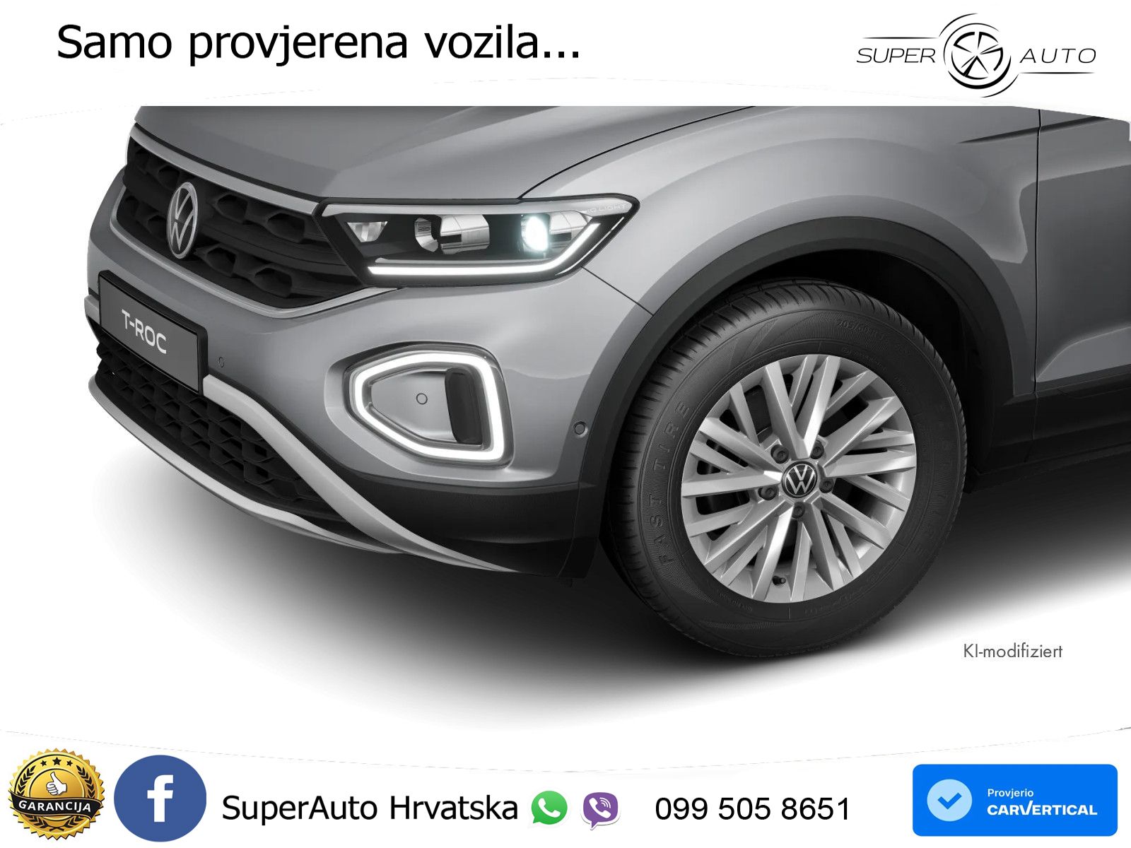 Volkswagen T-Roc 1.5 TSI (150 KS) DSG LED+GR SJED+ACC