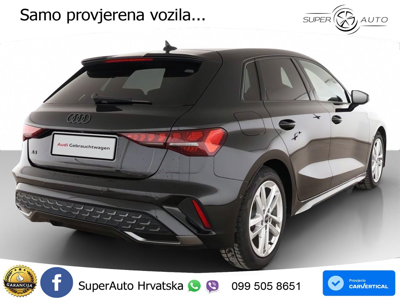 Audi A3 35 TFSI (150 KS) S tronic S line LED+GR SJED+ACC