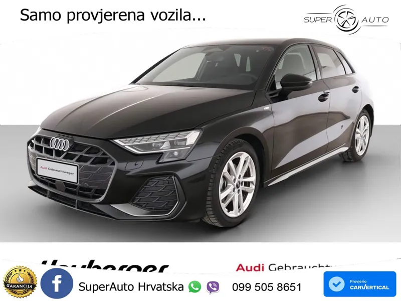 Audi A3 35 TFSI (150 KS) S tronic S line LED+GR SJED+ACC
