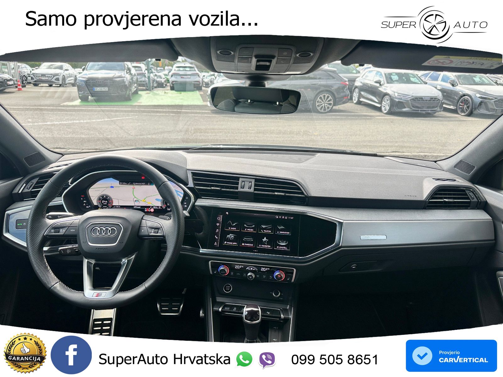 Audi Q3 Sportback 35 TDI (150 KS) S tronic S line LED+GR SJED+ACC