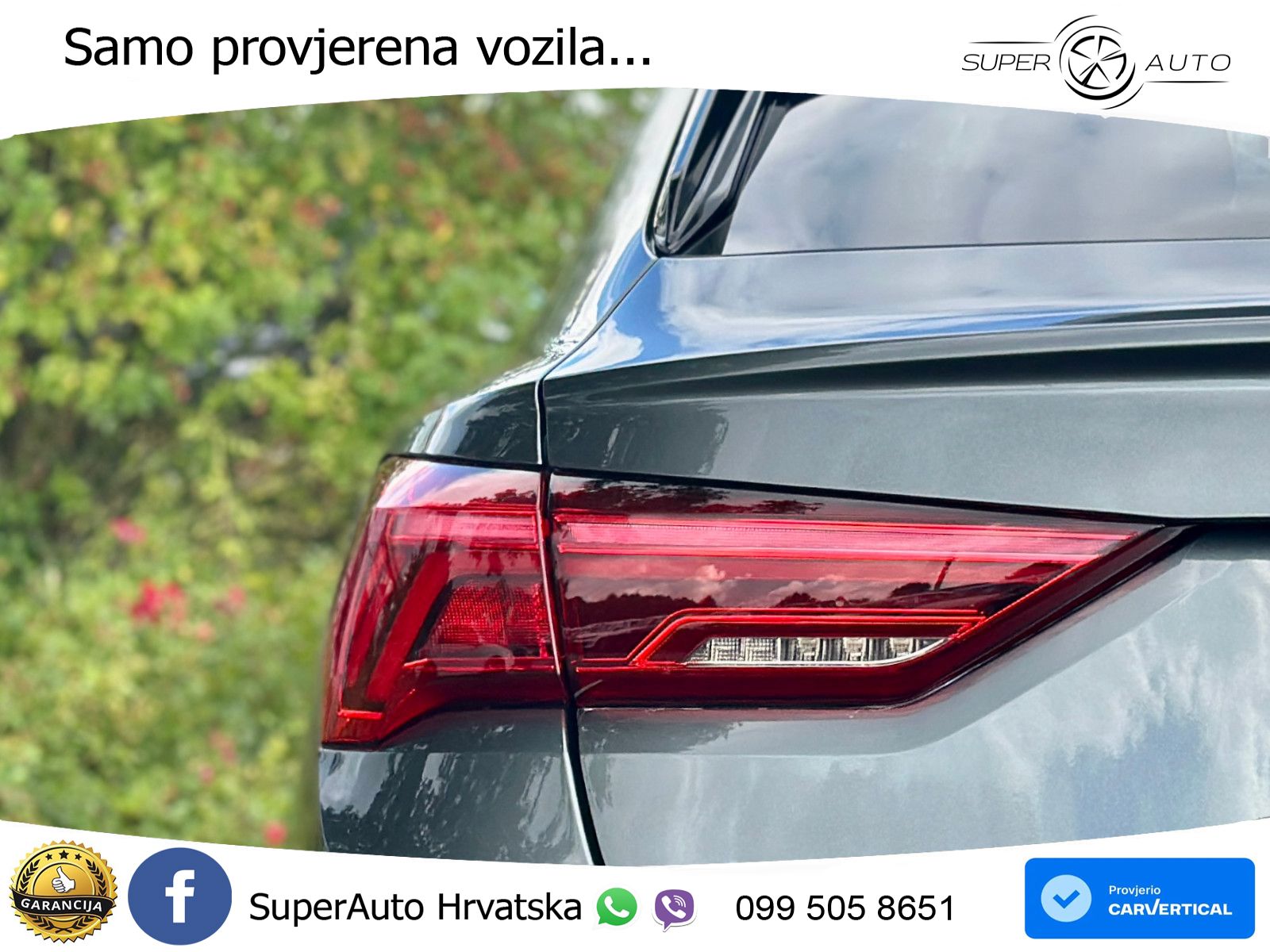 Audi Q3 Sportback 35 TDI (150 KS) S tronic S line LED+GR SJED+ACC