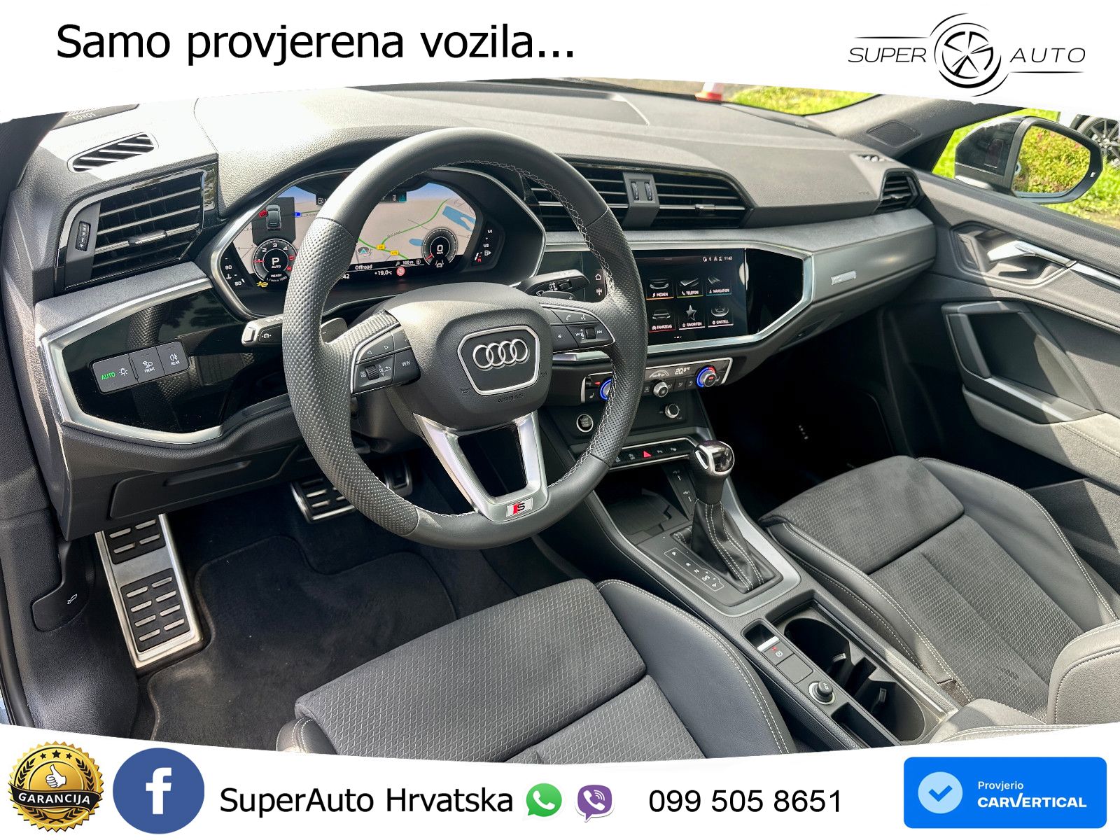 Audi Q3 Sportback 35 TDI (150 KS) S tronic S line LED+GR SJED+ACC