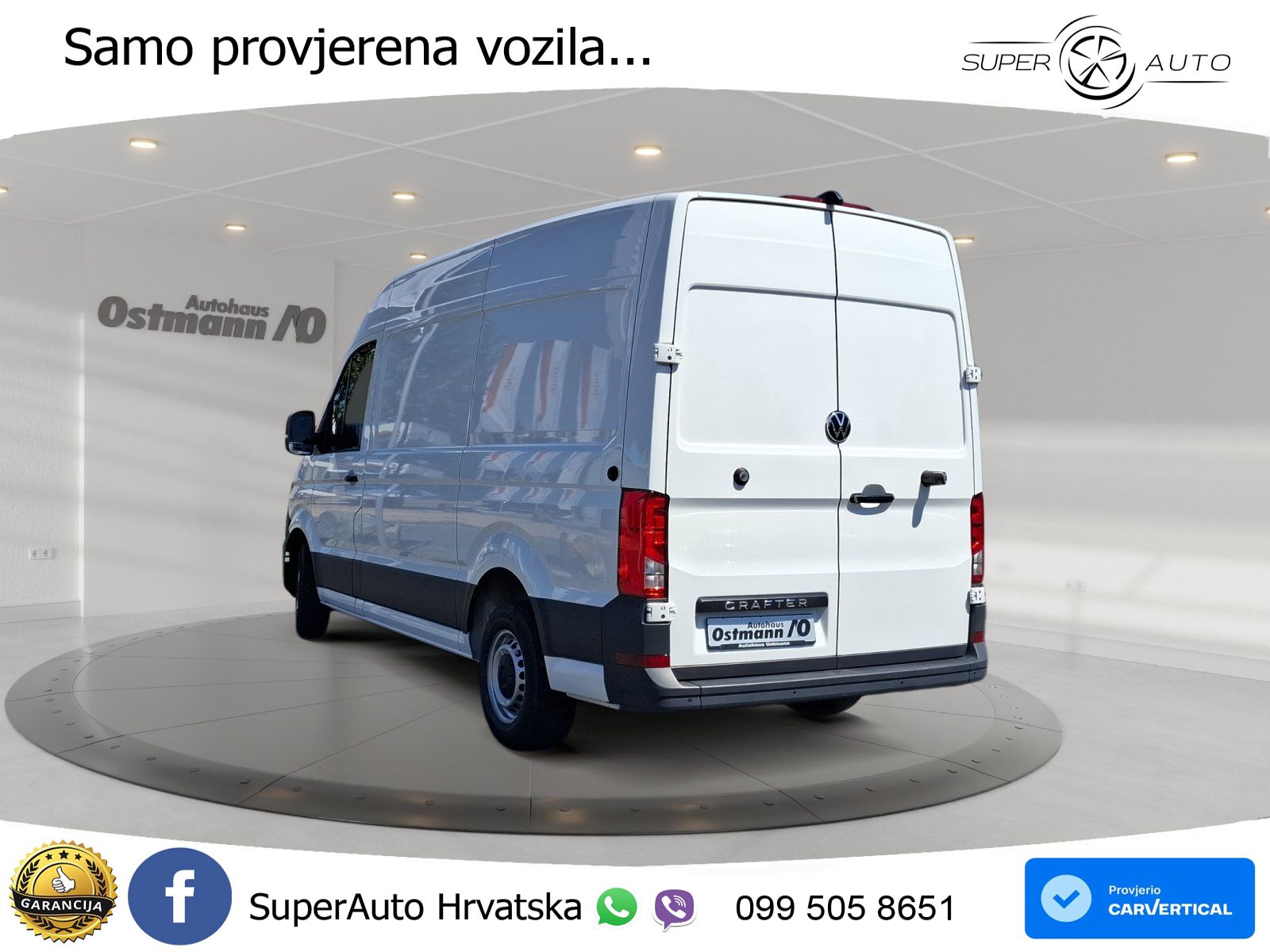 Volkswagen Crafter Kasten Facelift RFK Hochdach Navi 140 KS