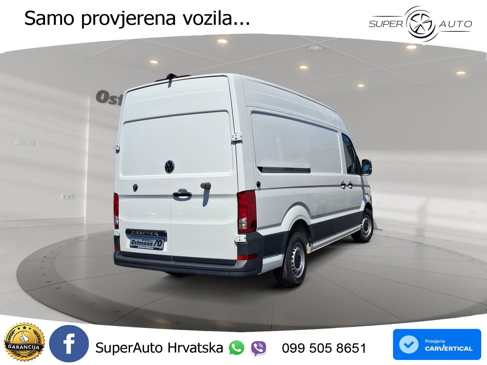 Volkswagen Crafter Kasten Facelift RFK Hochdach Navi 140 KS