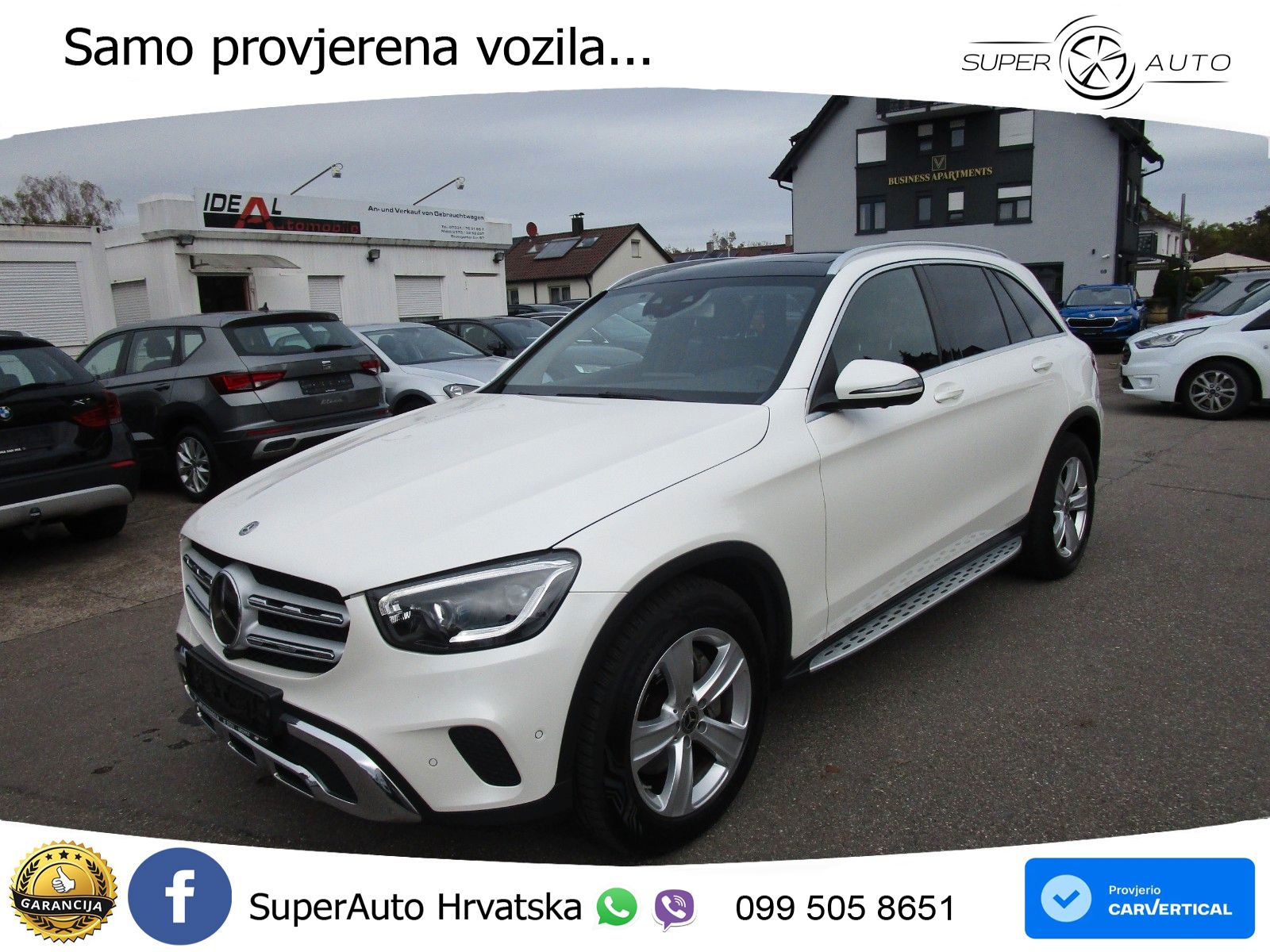 Mercedes GLC 200 (197 KS) 4MATIC G-TRONIC ZRAČNI+ACC+GR SJED+KAM+PANO