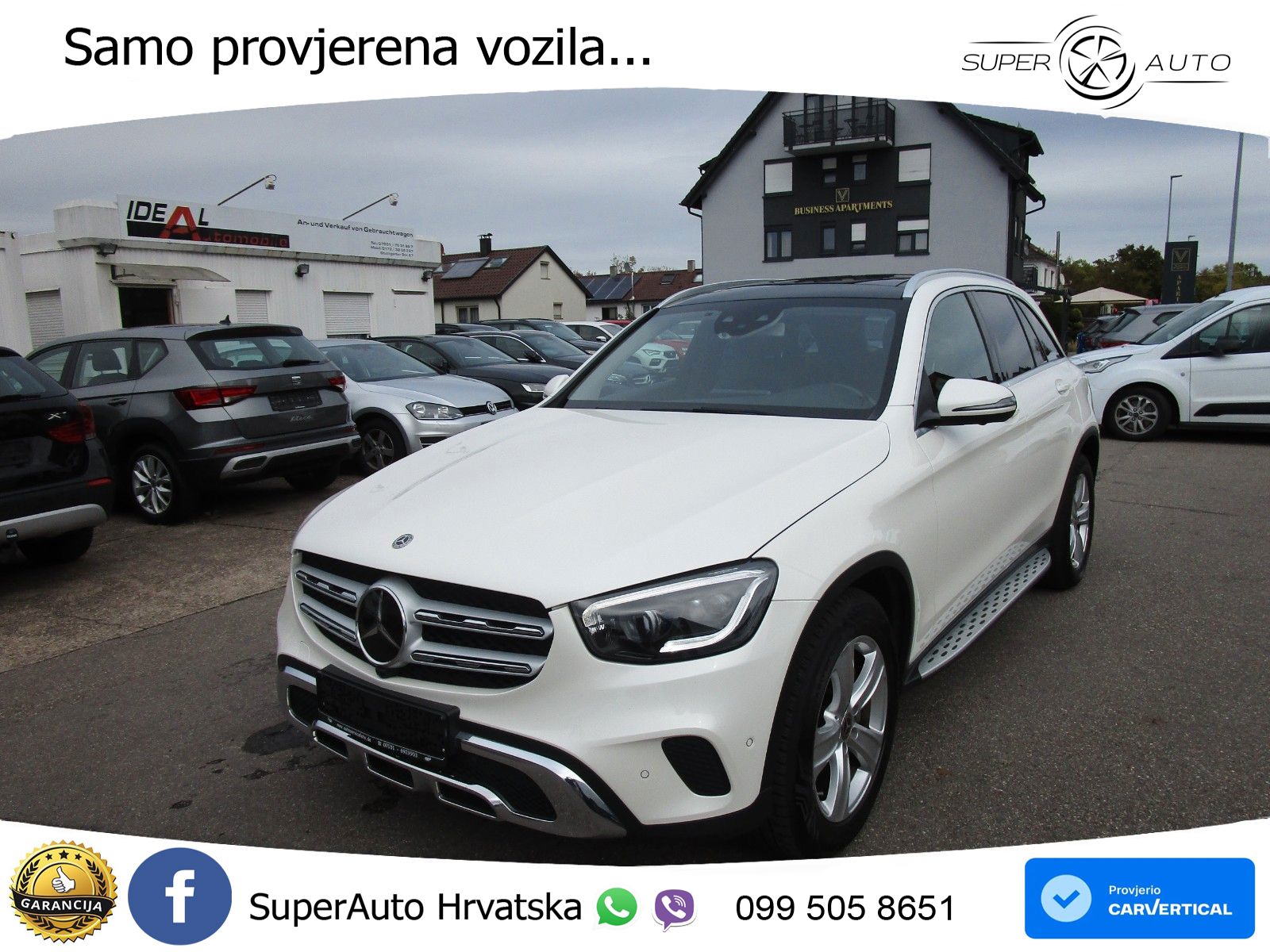 Mercedes GLC 200 (197 KS) 4MATIC G-TRONIC ZRAČNI+ACC+GR SJED+KAM+PANO