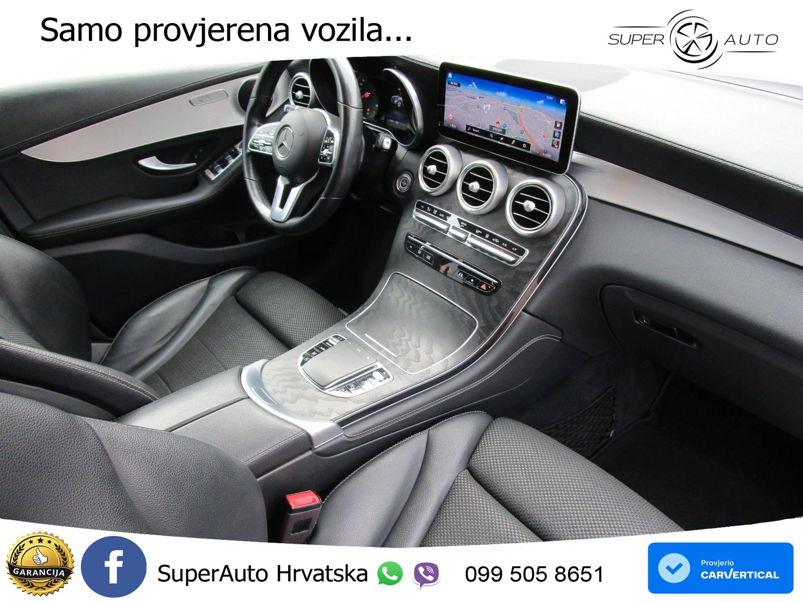 Mercedes GLC 200 (197 KS) 4MATIC G-TRONIC ZRAČNI+ACC+GR SJED+KAM+PANO