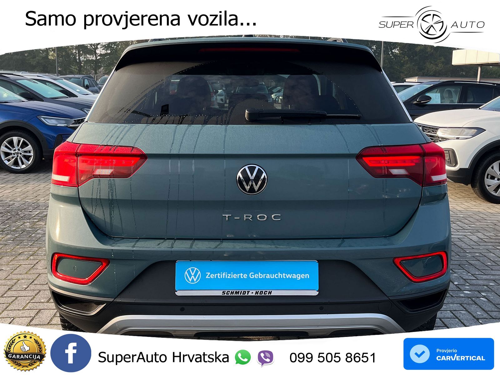 Volkswagen T-Roc 1.5 TSI (150 KS) LED+GR SJED+ACC