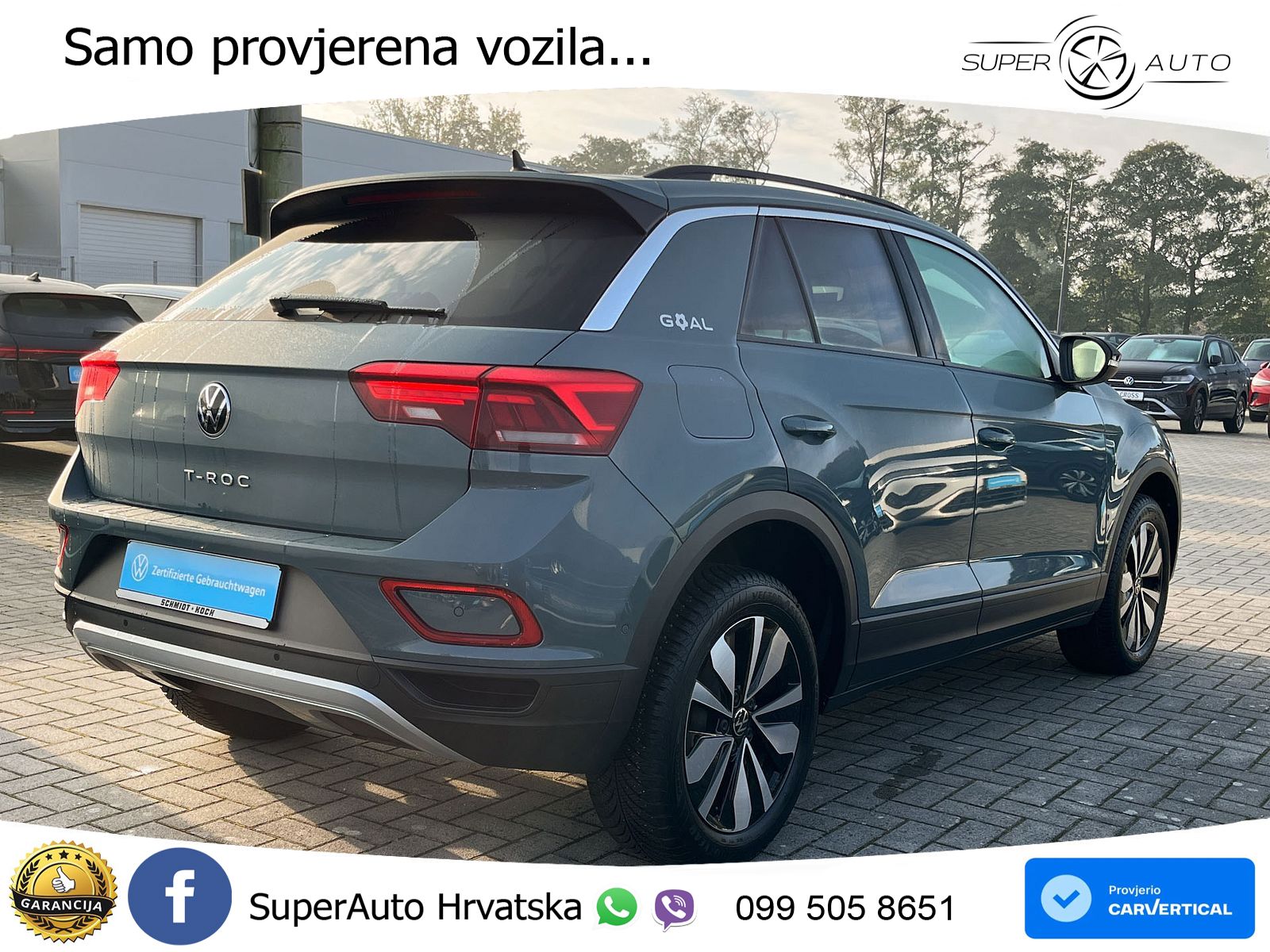Volkswagen T-Roc 1.5 TSI (150 KS) LED+GR SJED+ACC