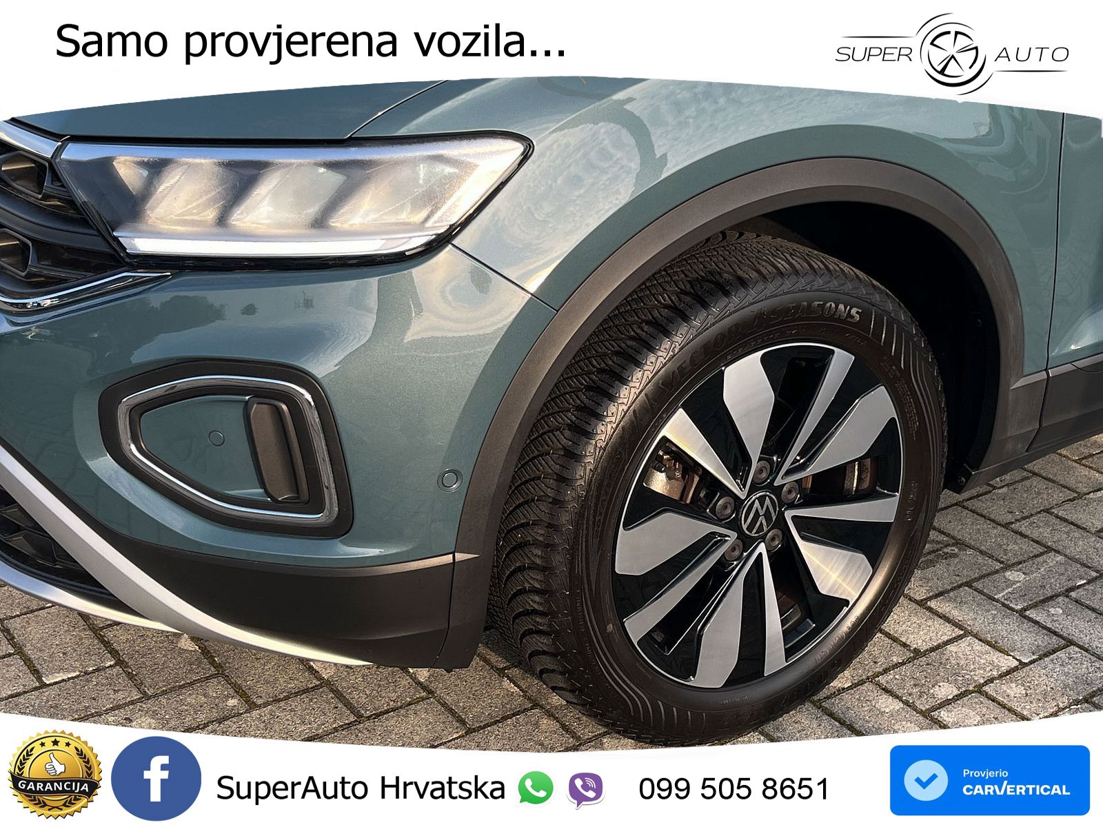 Volkswagen T-Roc 1.5 TSI (150 KS) LED+GR SJED+ACC
