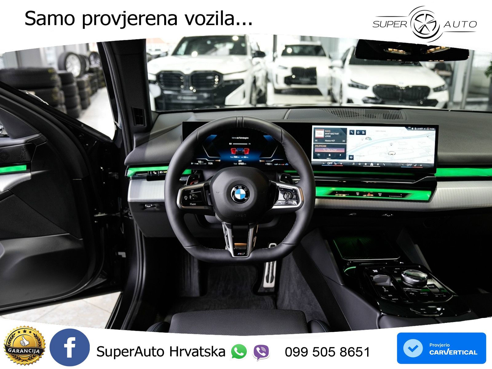 BMW 520i (208 KS) Steptronic M Sport LED+GR SJED+ACC