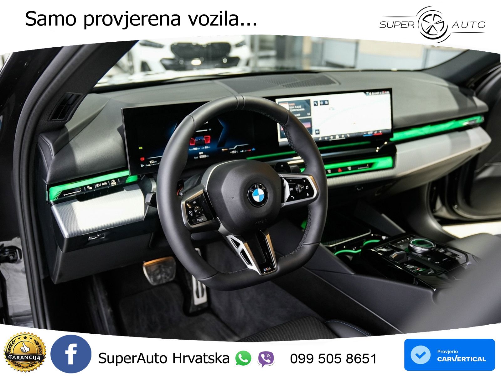 BMW 520i (208 KS) Steptronic M Sport LED+GR SJED+ACC