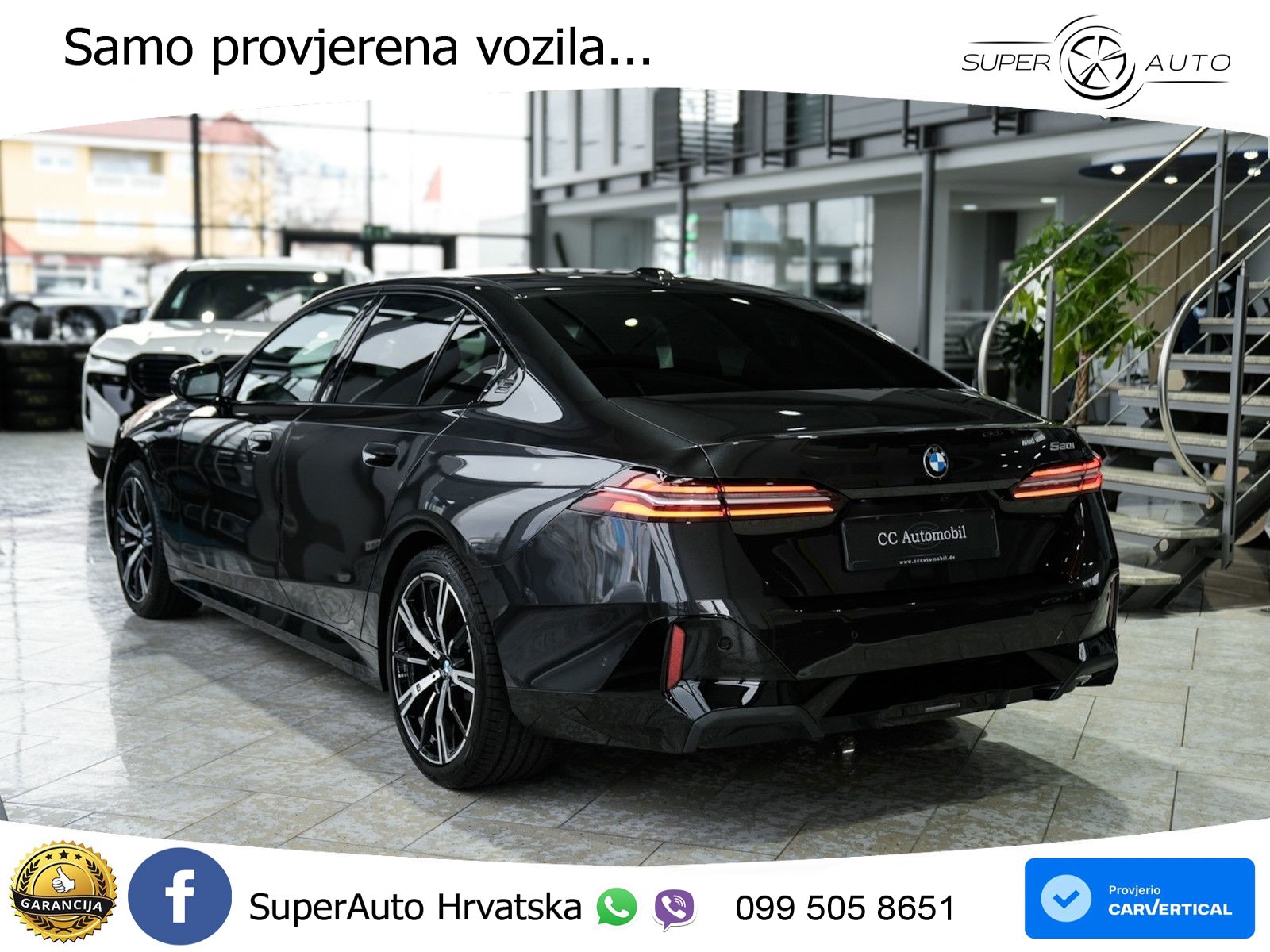 BMW 520i (208 KS) Steptronic M Sport LED+GR SJED+ACC