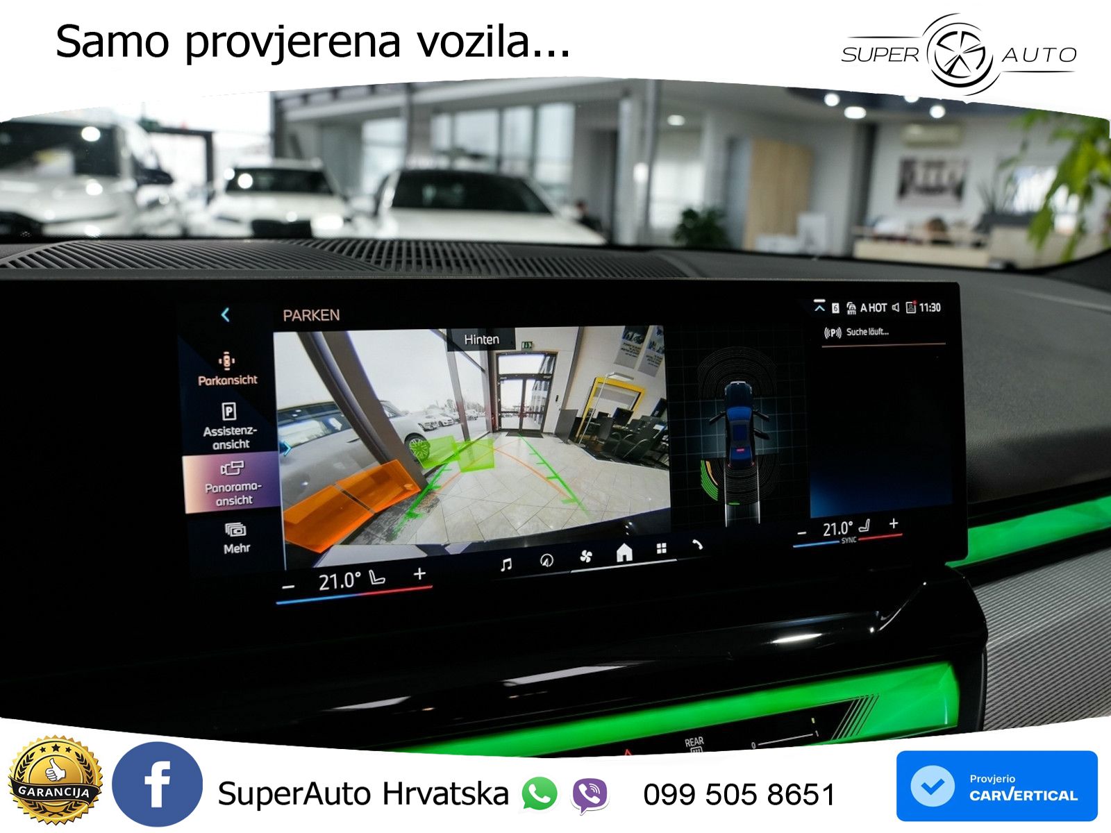 BMW 520i (208 KS) Steptronic M Sport LED+GR SJED+ACC