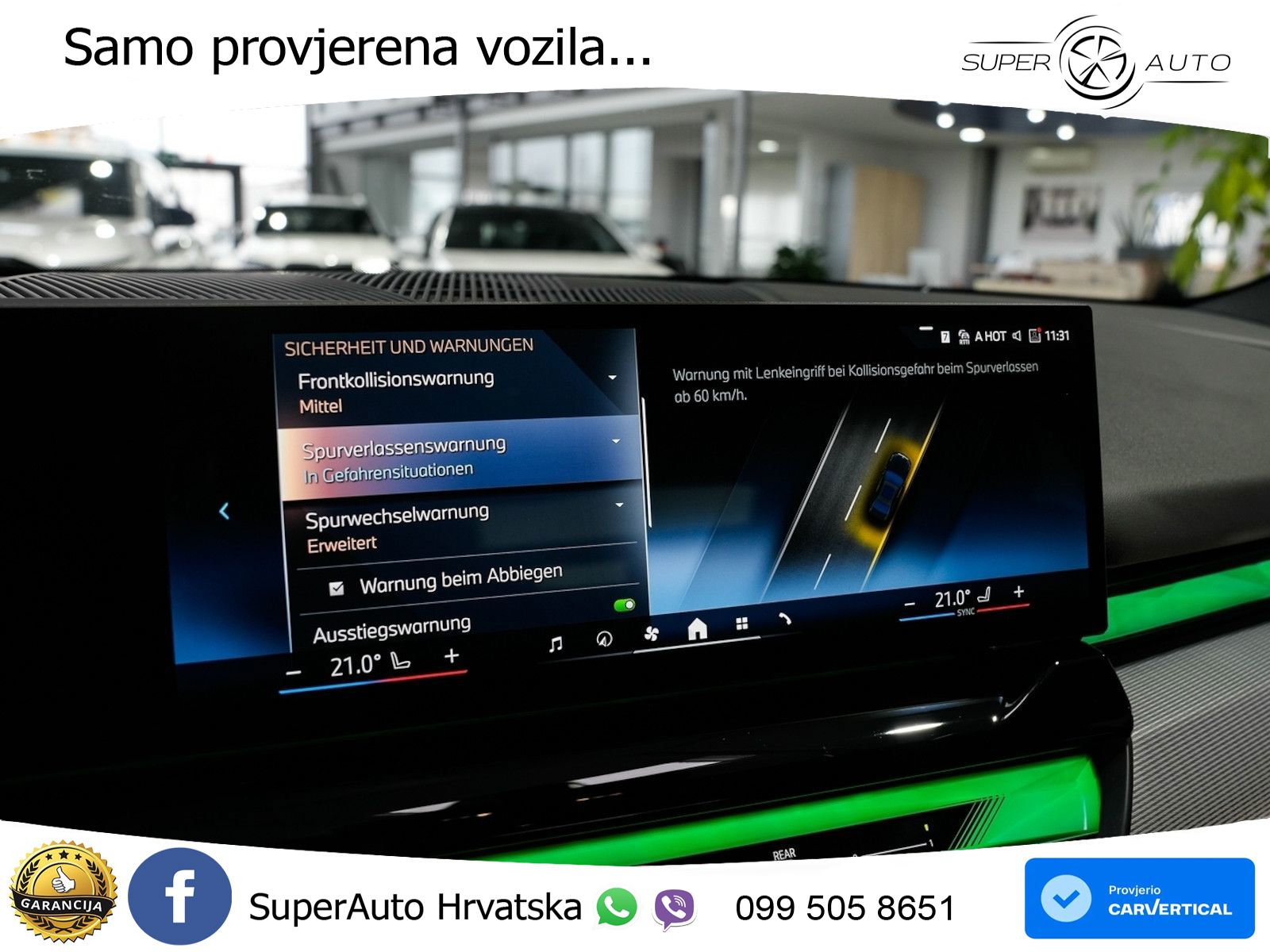 BMW 520i (208 KS) Steptronic M Sport LED+GR SJED+ACC