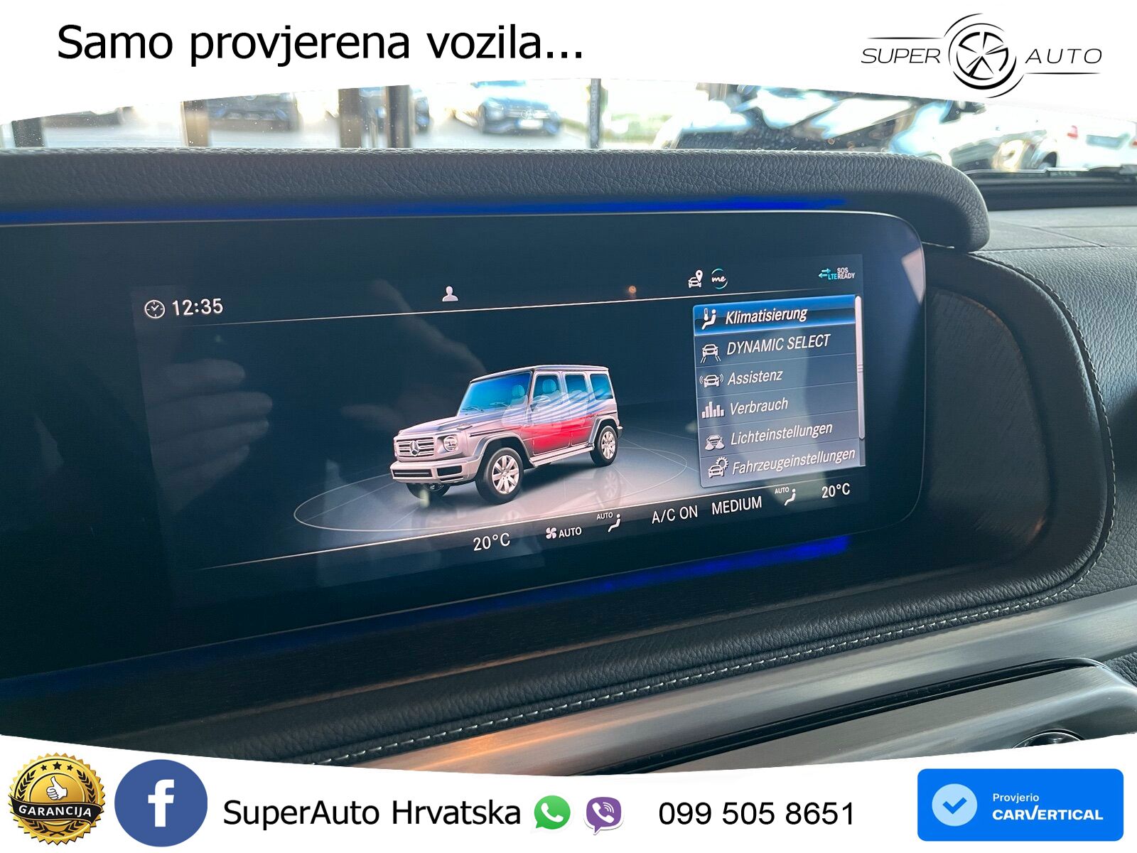 Mercedes G 500 Long V8 (422 KS) 4MATIC 9G-TRONIC Exclusive LED+GR SJED+ACC