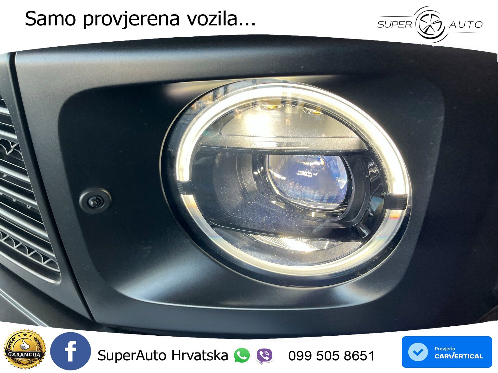 Mercedes G 500 Long V8 (422 KS) 4MATIC 9G-TRONIC Exclusive LED+GR SJED+ACC