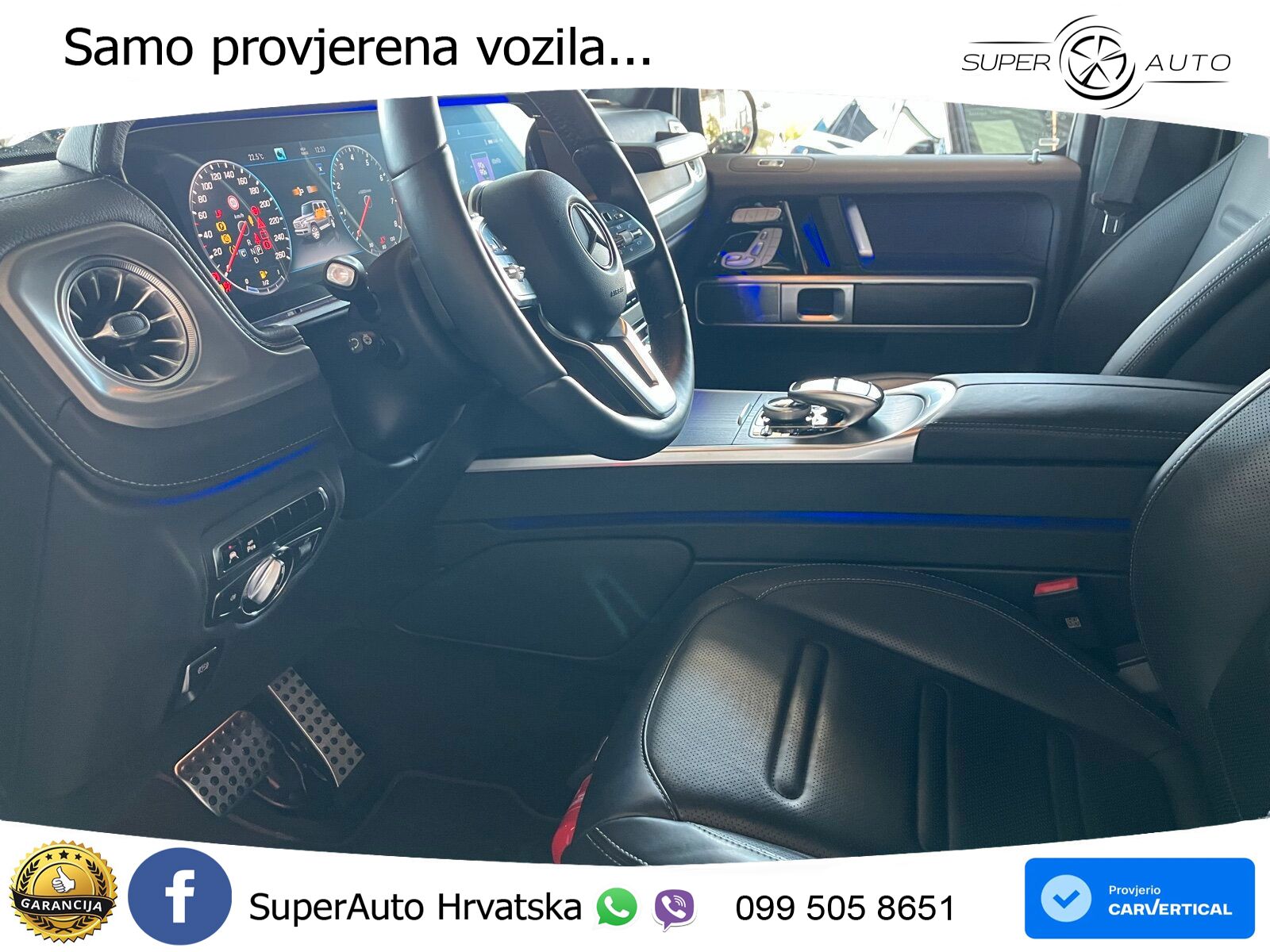 Mercedes G 500 Long V8 (422 KS) 4MATIC 9G-TRONIC Exclusive LED+GR SJED+ACC