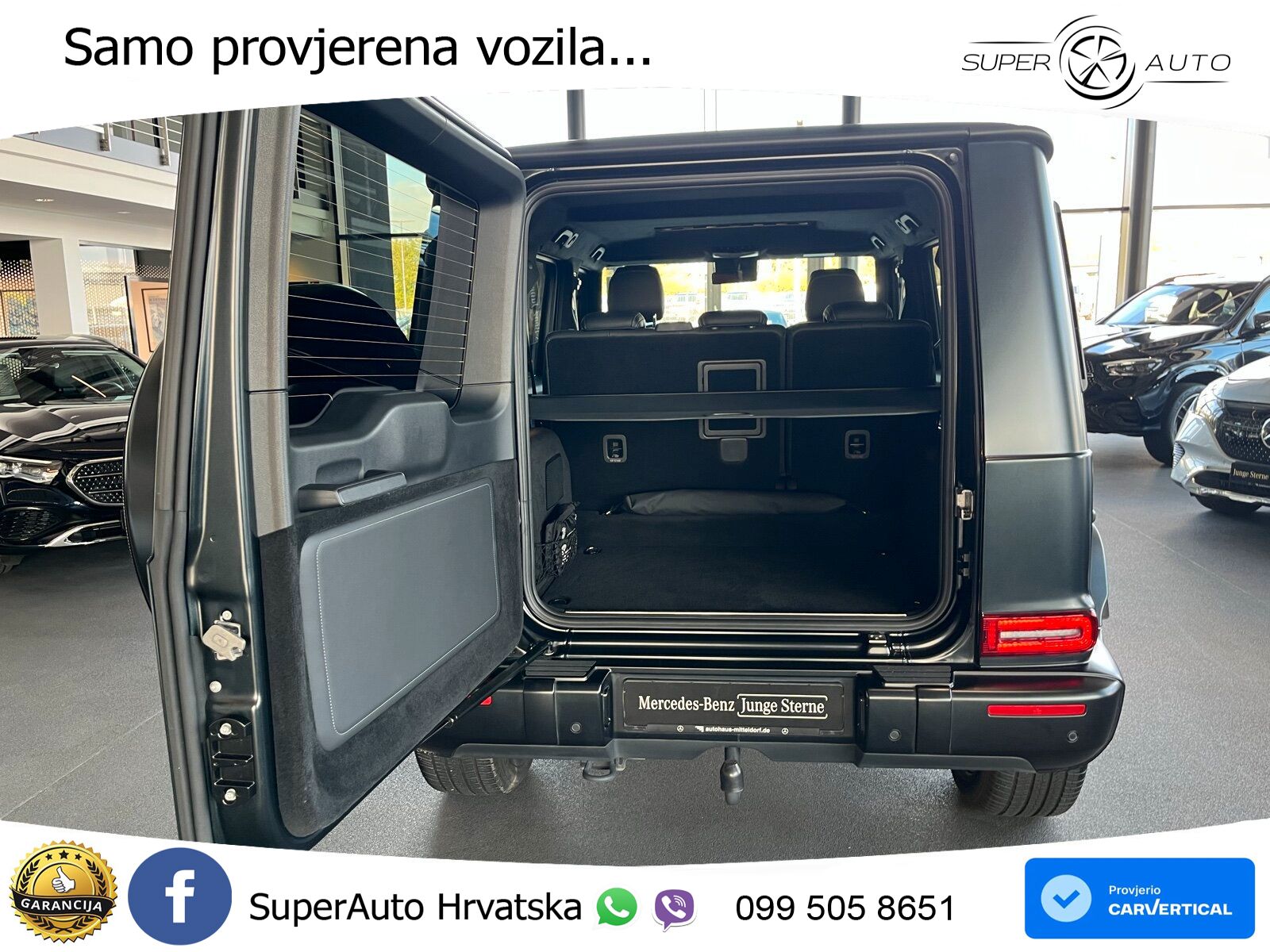 Mercedes G 500 Long V8 (422 KS) 4MATIC 9G-TRONIC Exclusive LED+GR SJED+ACC