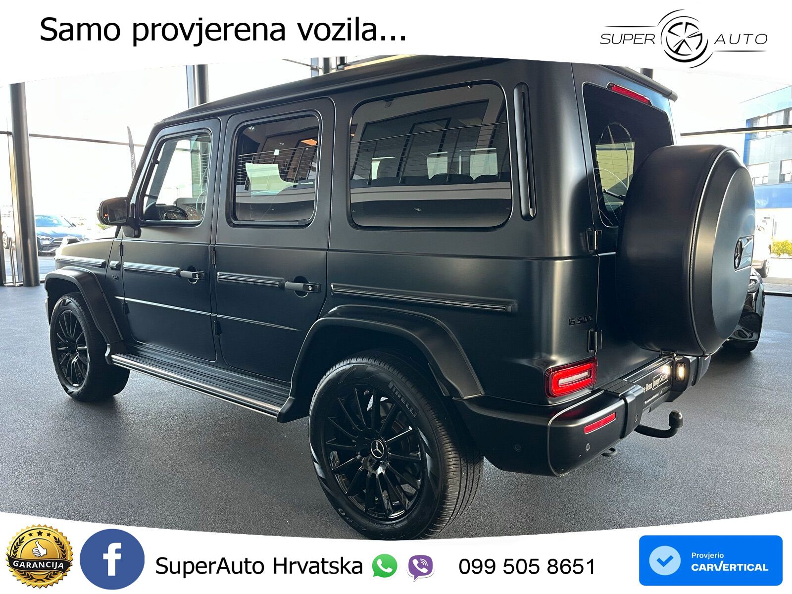Mercedes G 500 Long V8 (422 KS) 4MATIC 9G-TRONIC Exclusive LED+GR SJED+ACC