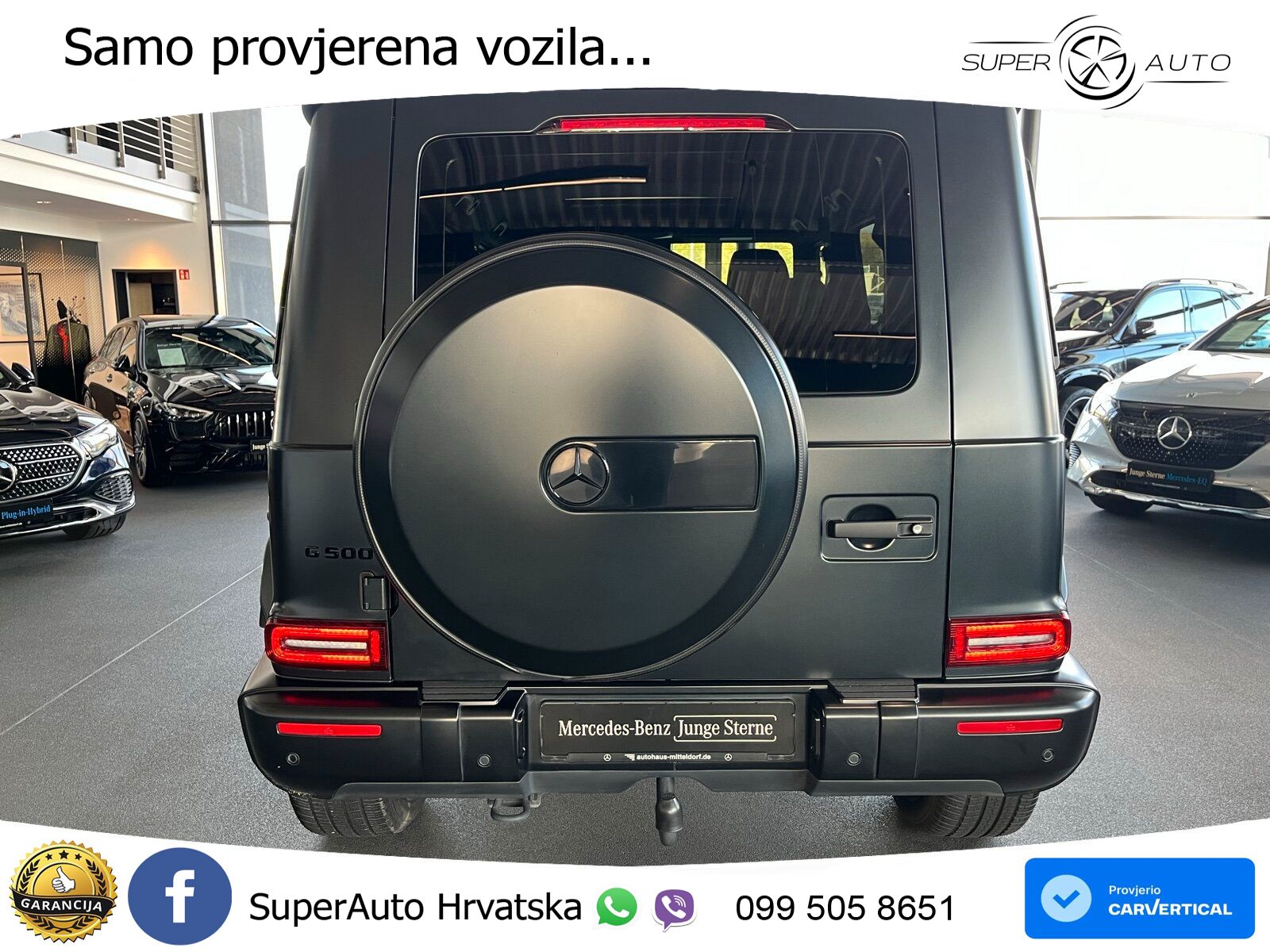 Mercedes G 500 Long V8 (422 KS) 4MATIC 9G-TRONIC Exclusive LED+GR SJED+ACC