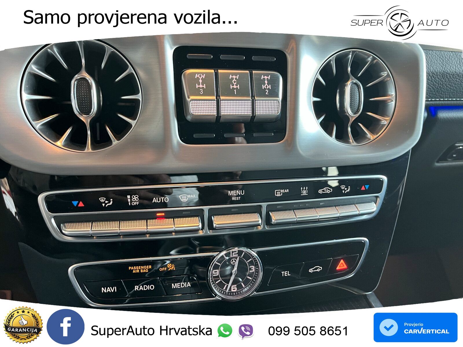 Mercedes G 500 Long V8 (422 KS) 4MATIC 9G-TRONIC Exclusive LED+GR SJED+ACC
