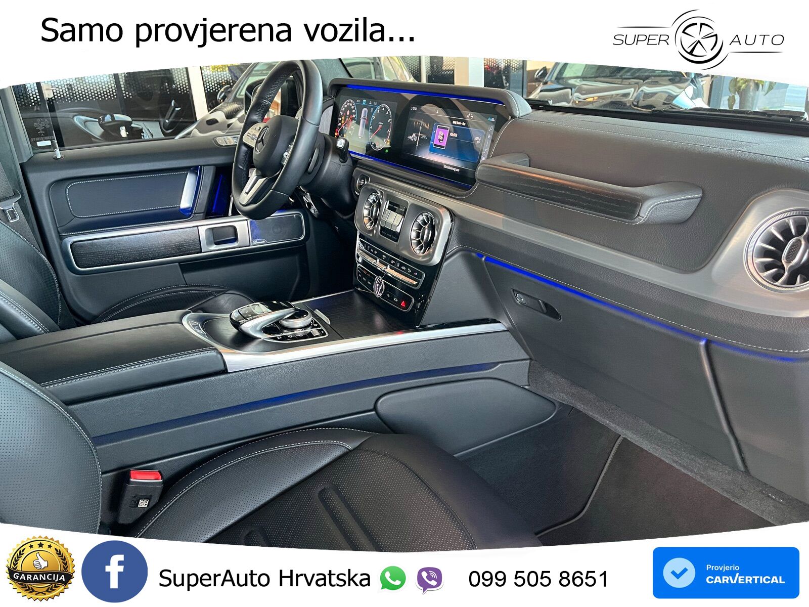Mercedes G 500 Long V8 (422 KS) 4MATIC 9G-TRONIC Exclusive LED+GR SJED+ACC
