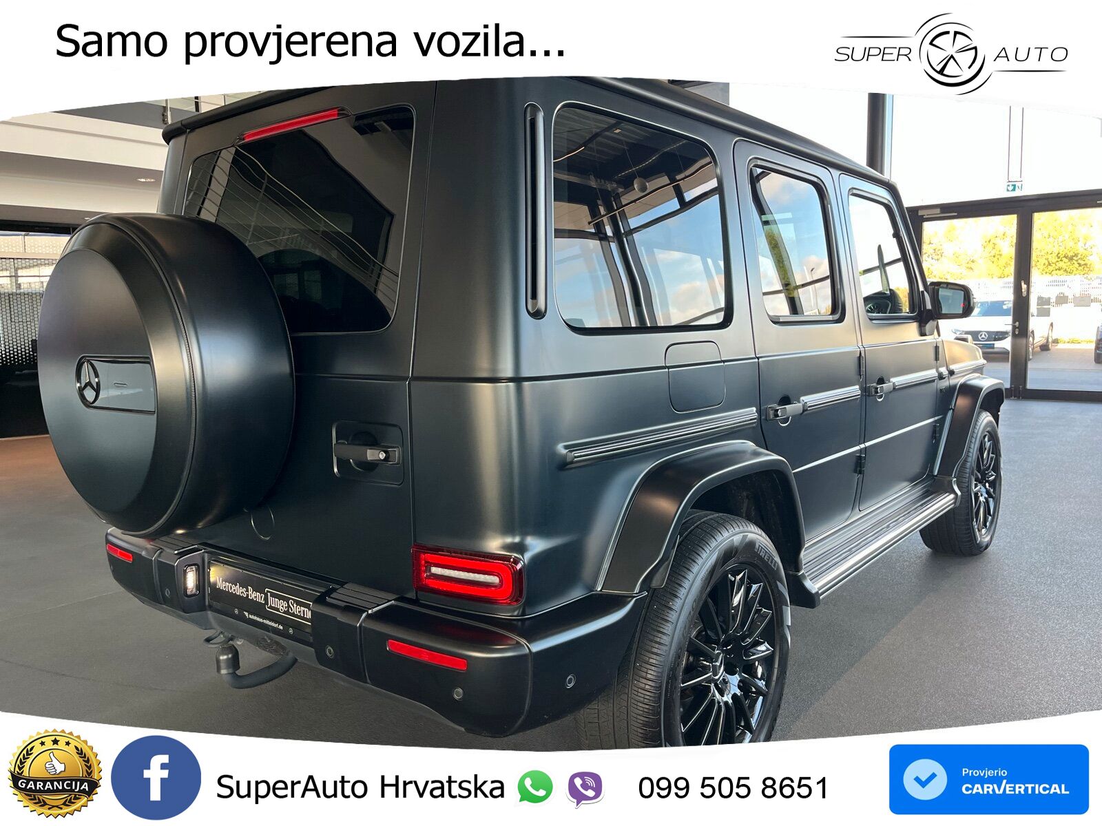 Mercedes G 500 Long V8 (422 KS) 4MATIC 9G-TRONIC Exclusive LED+GR SJED+ACC