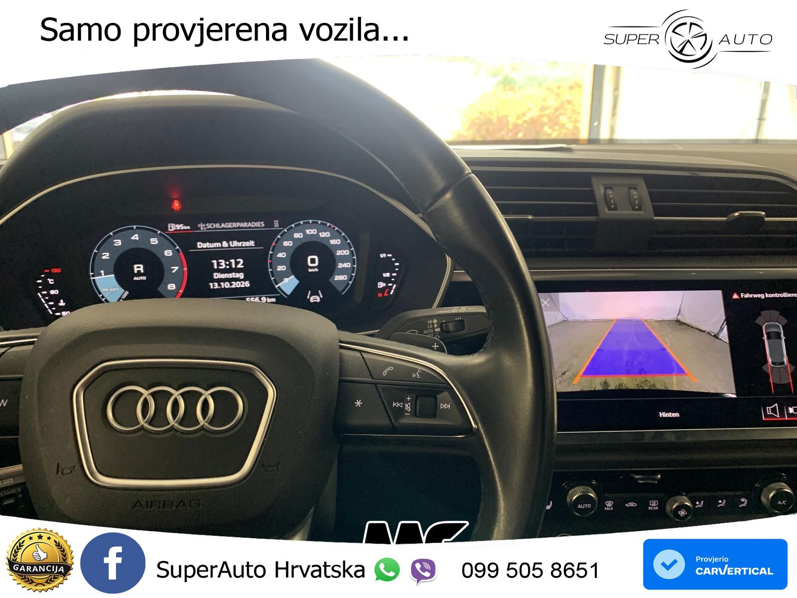 Audi Q3 Sportback 40 TFSI (190 KS) quattro S tronic LED+GR SJED+ACC