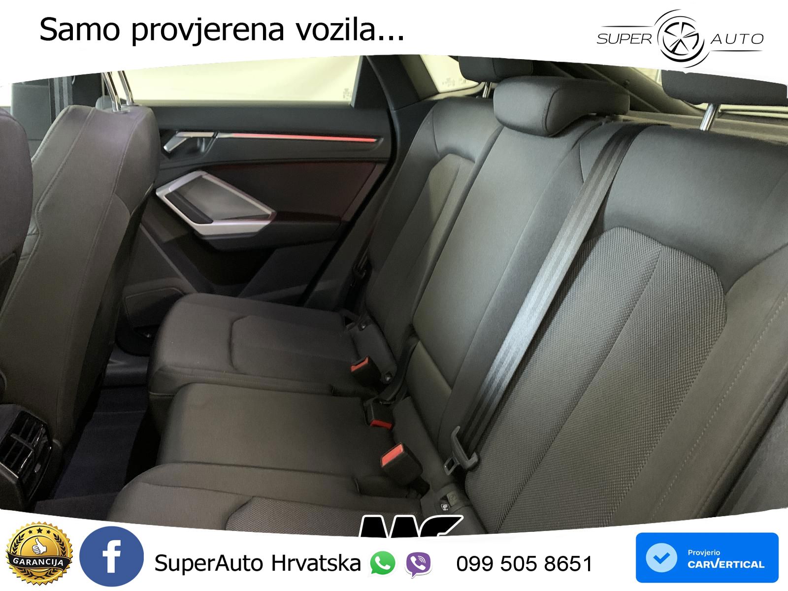 Audi Q3 Sportback 40 TFSI (190 KS) quattro S tronic LED+GR SJED+ACC