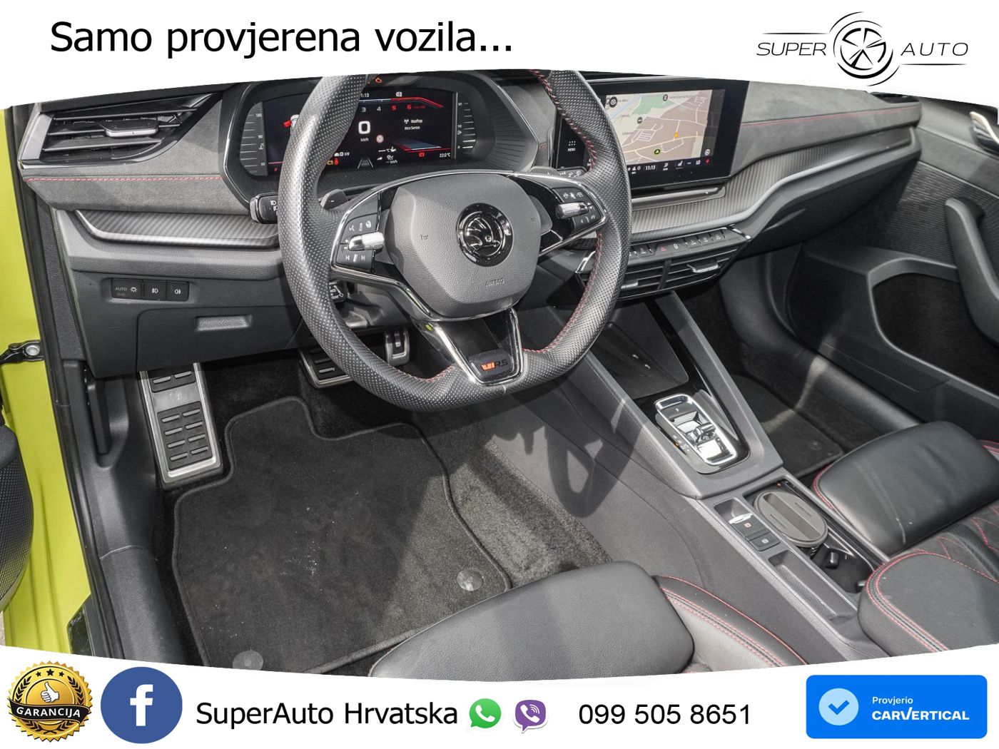 Škoda Octavia Combi RS 2.0 TDI (200 KS) DSG LED+GR SJED+ACC