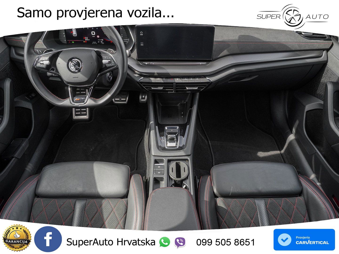 Škoda Octavia Combi RS 2.0 TDI (200 KS) DSG LED+GR SJED+ACC