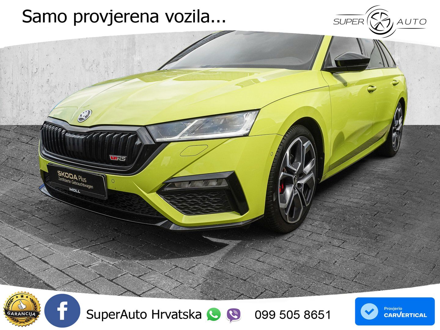 Škoda Octavia Combi RS 2.0 TDI (200 KS) DSG LED+GR SJED+ACC