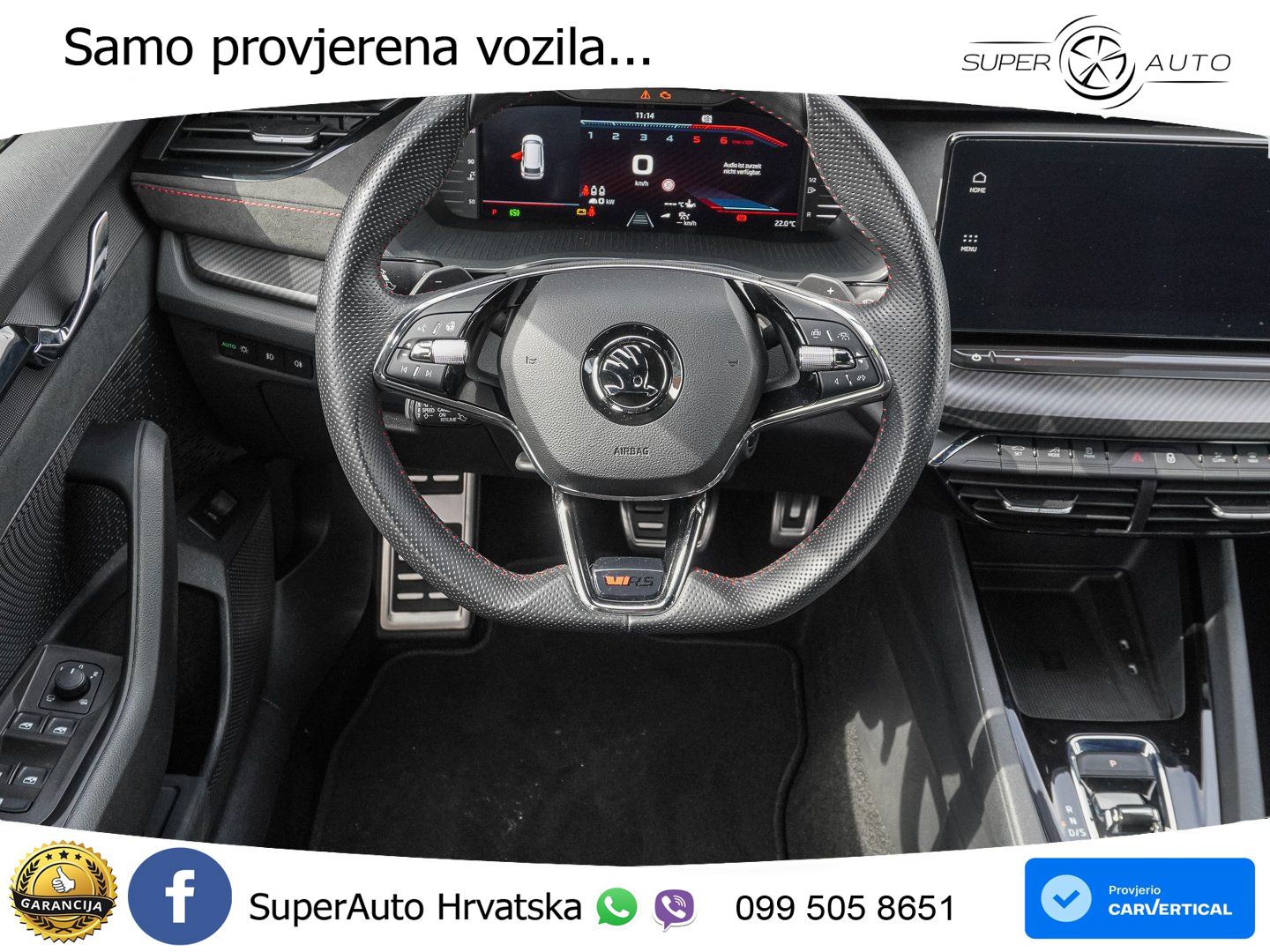 Škoda Octavia Combi RS 2.0 TDI (200 KS) DSG LED+GR SJED+ACC