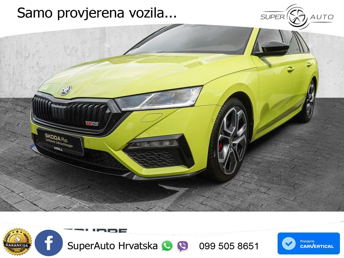 Škoda Octavia Combi RS 2.0 TDI (200 KS) DSG LED+GR SJED+ACC