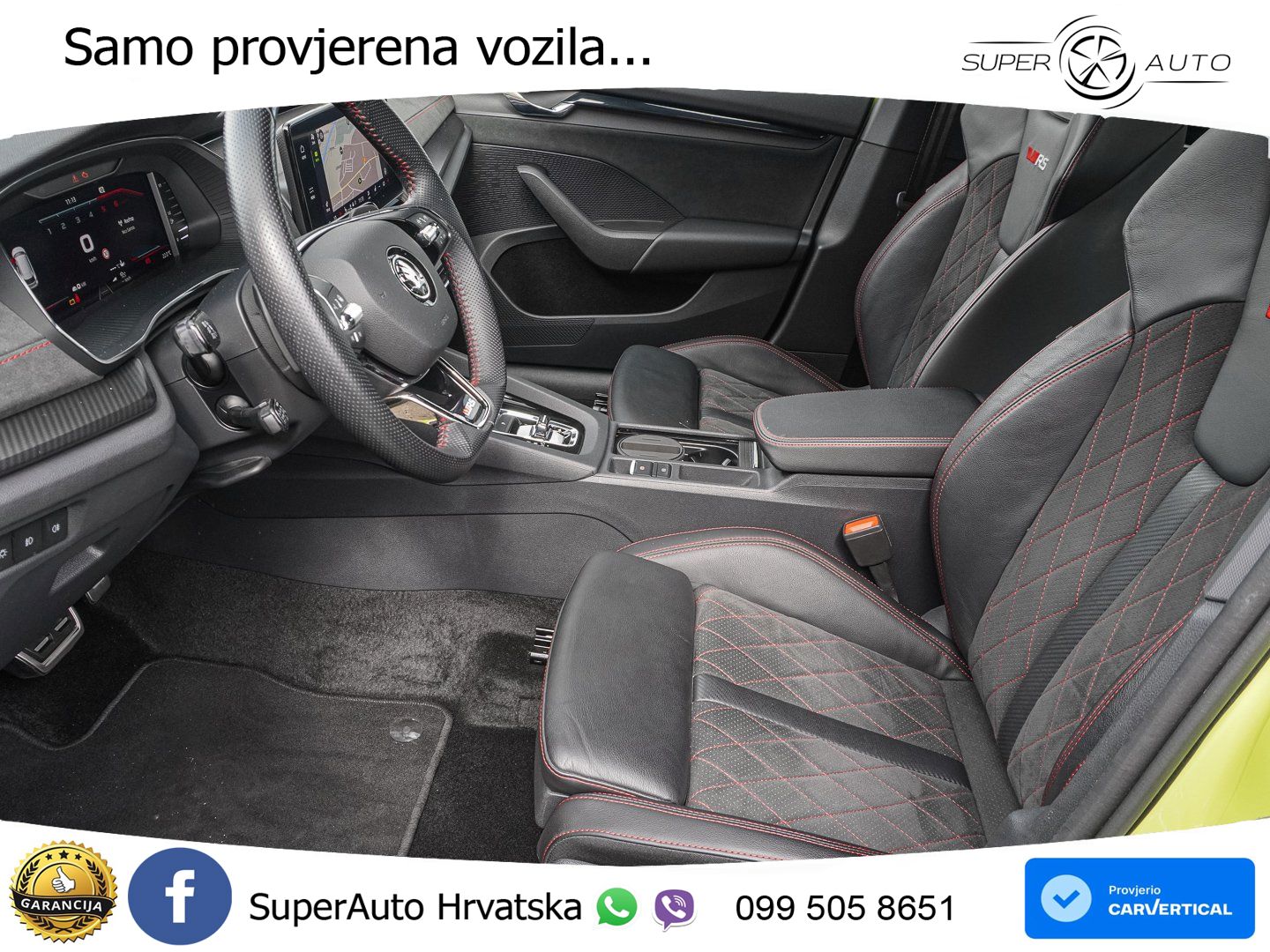Škoda Octavia Combi RS 2.0 TDI (200 KS) DSG LED+GR SJED+ACC