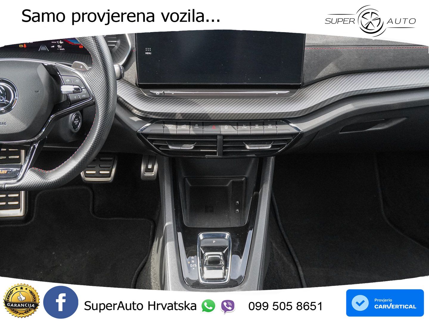 Škoda Octavia Combi RS 2.0 TDI (200 KS) DSG LED+GR SJED+ACC