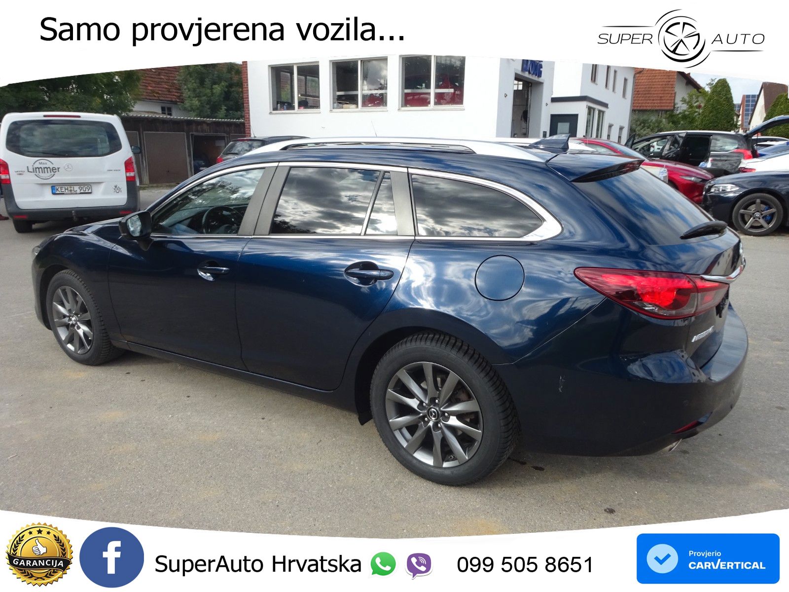 Mazda 6 Sport Combi 2.2 SKYACTIV-D (150 KS) SKYACTIV-Drive LED+GR SJED+ACC