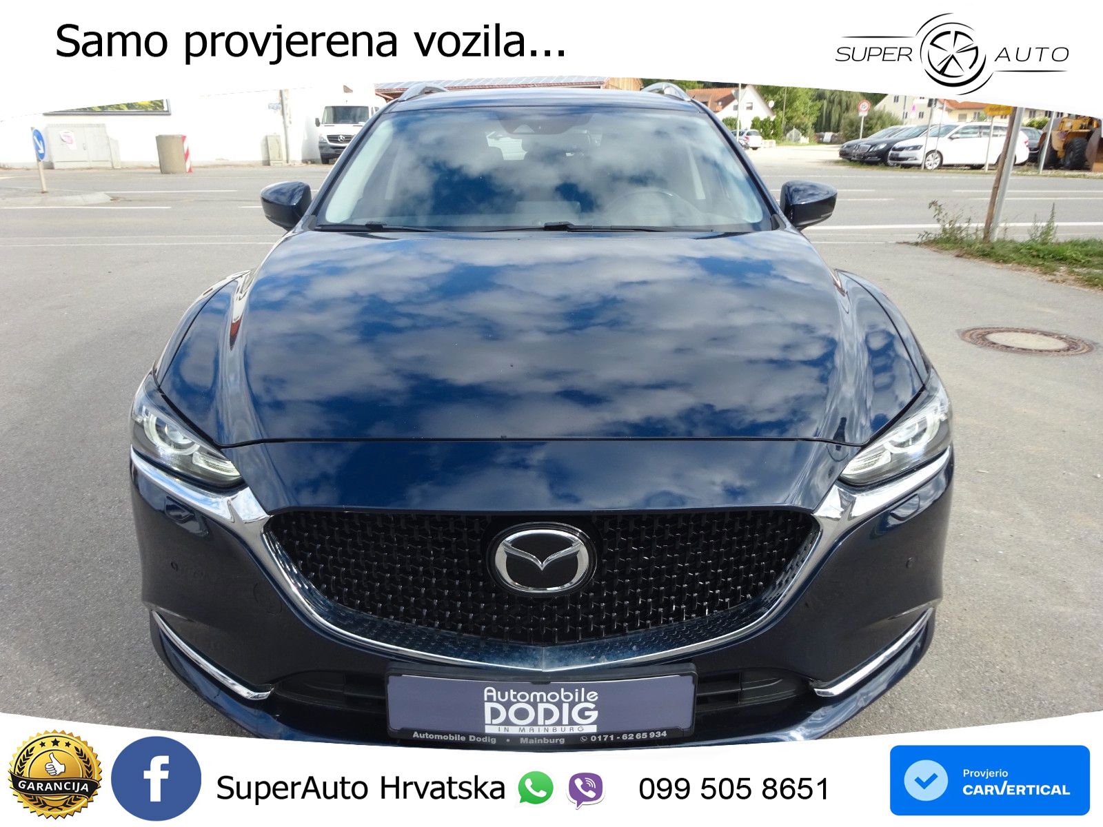 Mazda 6 Sport Combi 2.2 SKYACTIV-D (150 KS) SKYACTIV-Drive LED+GR SJED+ACC