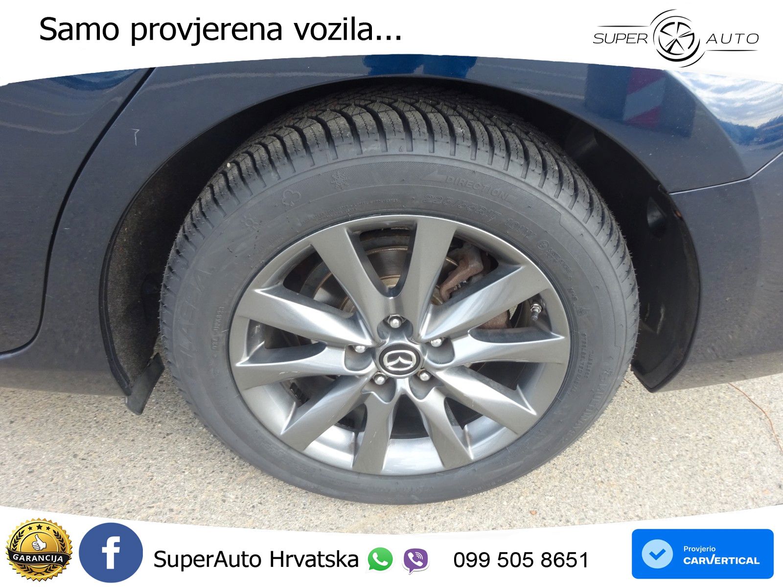 Mazda 6 Sport Combi 2.2 SKYACTIV-D (150 KS) SKYACTIV-Drive LED+GR SJED+ACC