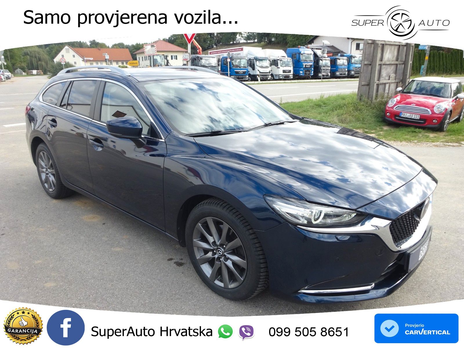 Mazda 6 Sport Combi 2.2 SKYACTIV-D (150 KS) SKYACTIV-Drive LED+GR SJED+ACC