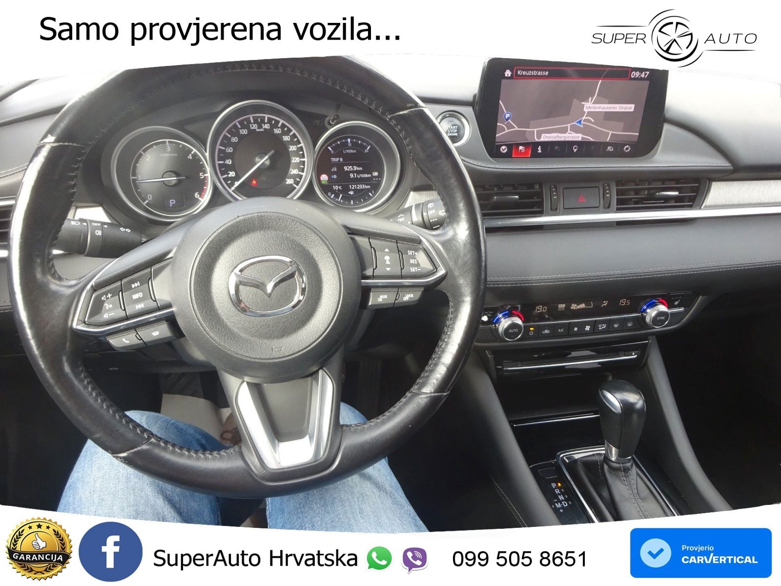 Mazda 6 Sport Combi 2.2 SKYACTIV-D (150 KS) SKYACTIV-Drive LED+GR SJED+ACC