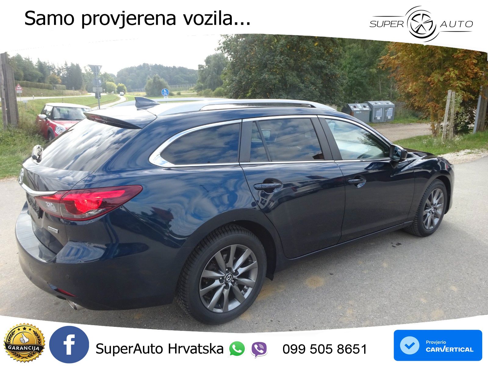 Mazda 6 Sport Combi 2.2 SKYACTIV-D (150 KS) SKYACTIV-Drive LED+GR SJED+ACC