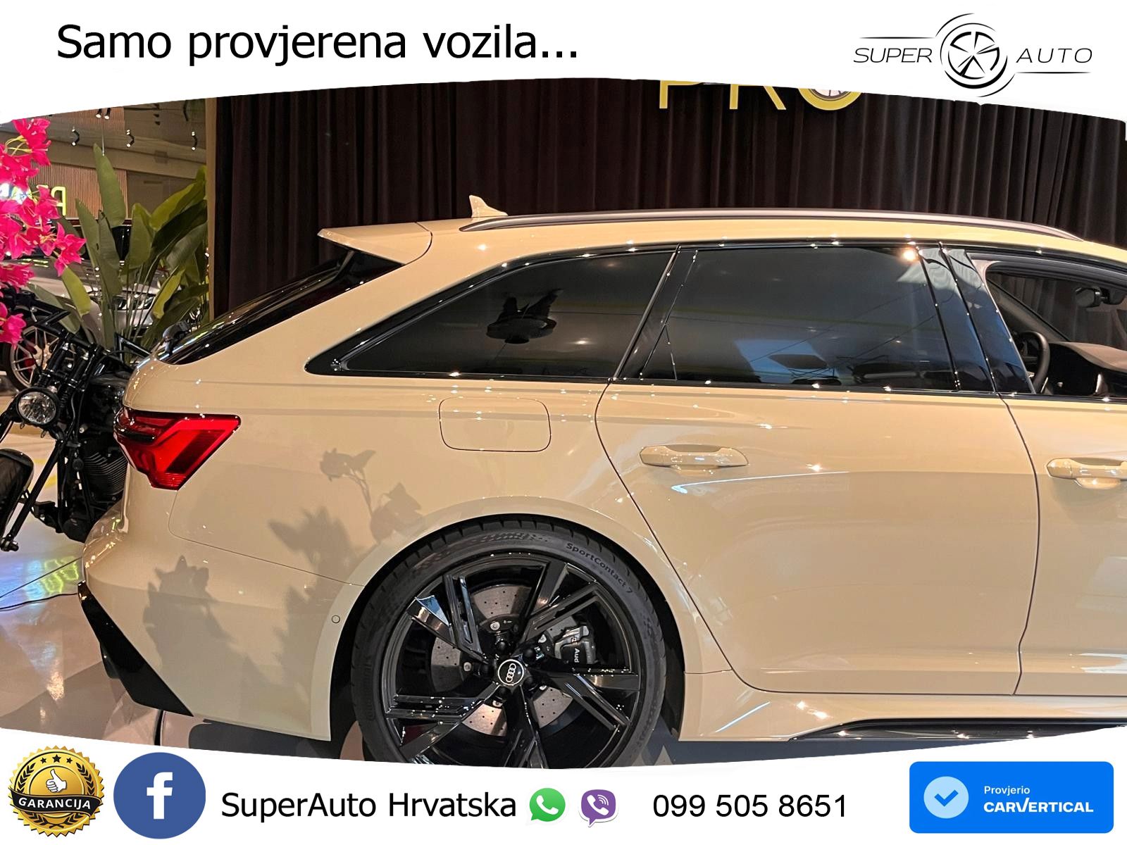 Audi RS6 Avant 4.0 TFSI V8 (600 KS) quattro Tiptronic