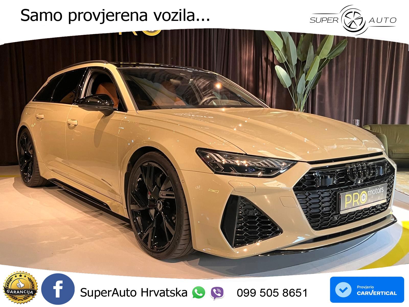 Audi RS6 Avant 4.0 TFSI V8 (600 KS) quattro Tiptronic