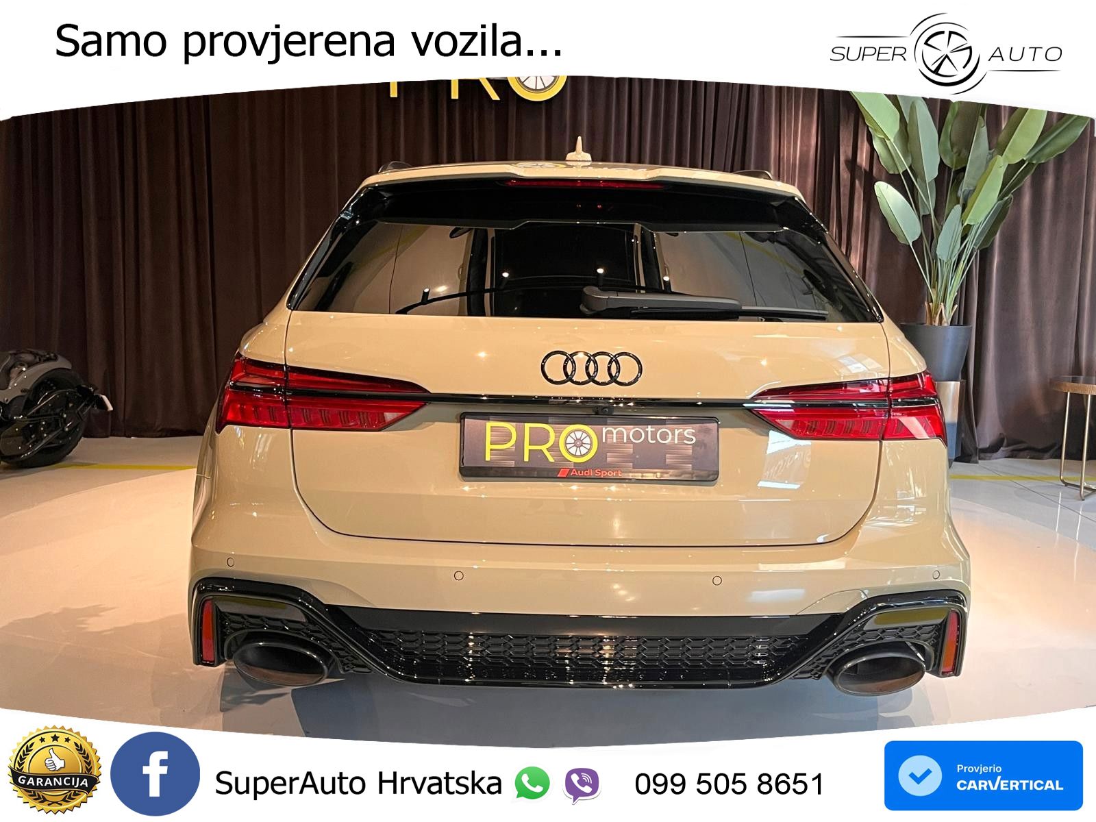 Audi RS6 Avant 4.0 TFSI V8 (600 KS) quattro Tiptronic