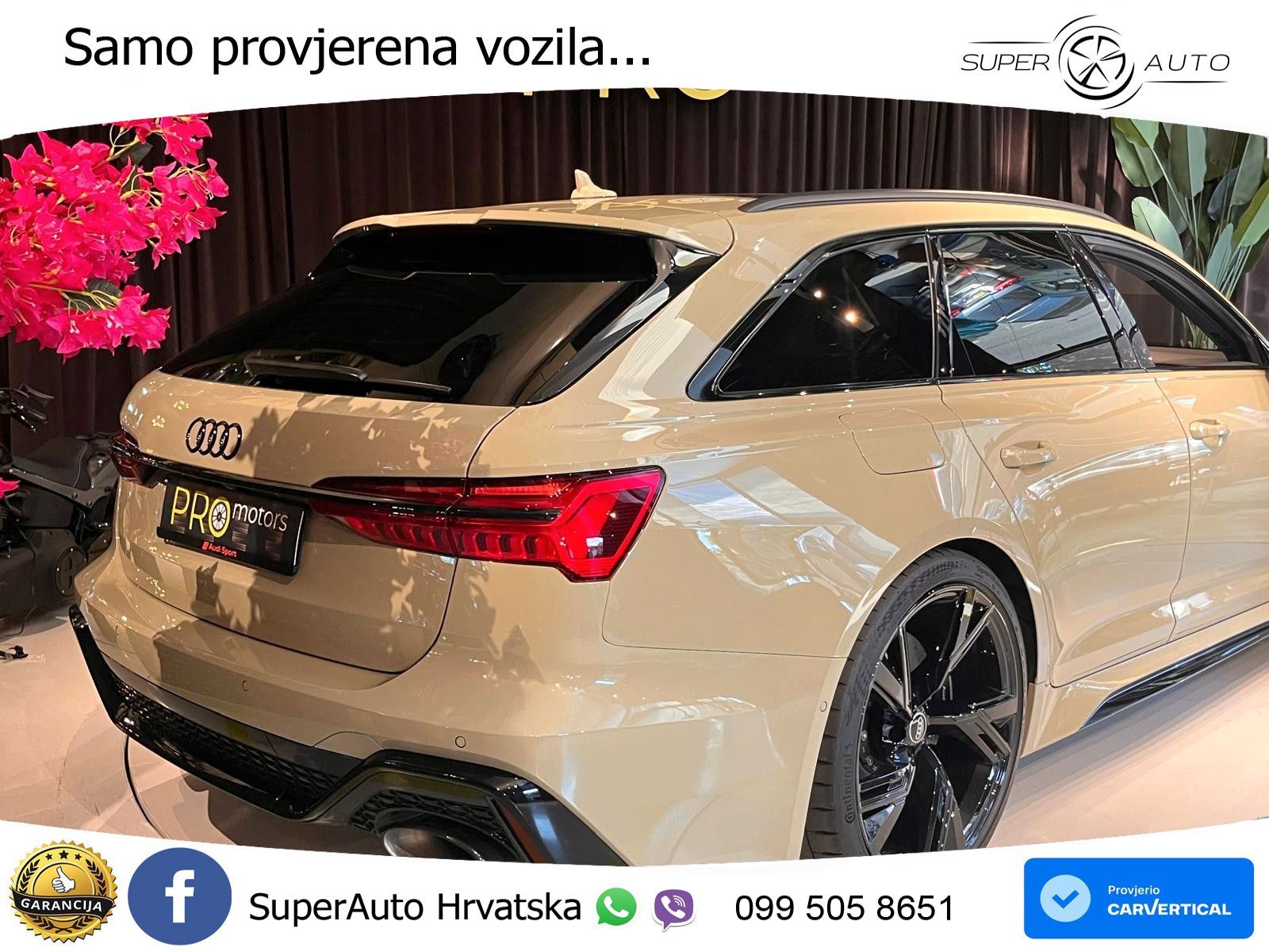 Audi RS6 Avant 4.0 TFSI V8 (600 KS) quattro Tiptronic