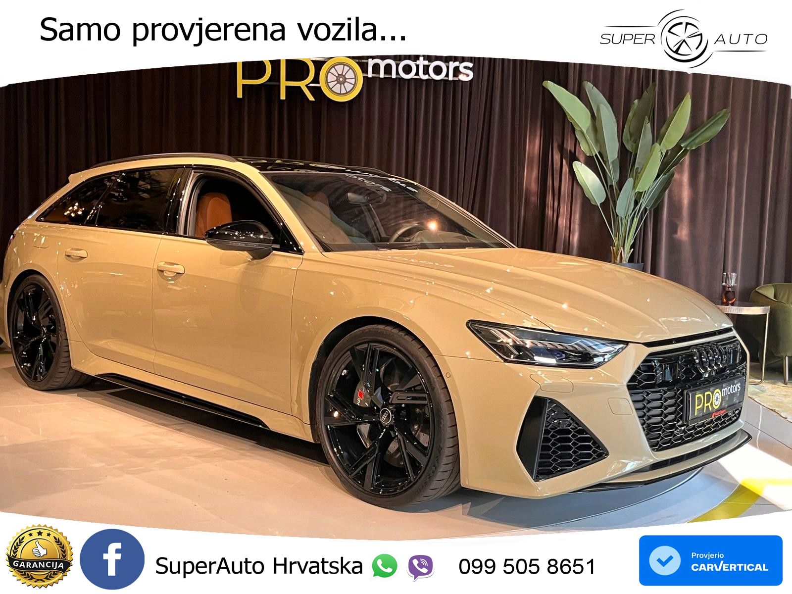Audi RS6 Avant 4.0 TFSI V8 (600 KS) quattro Tiptronic