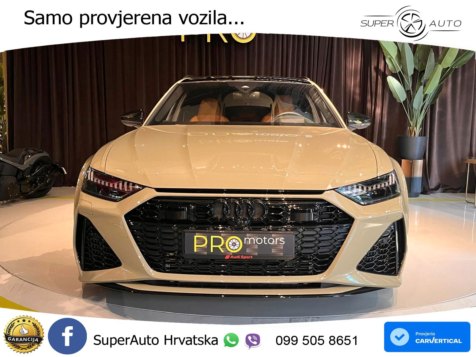 Audi RS6 Avant 4.0 TFSI V8 (600 KS) quattro Tiptronic