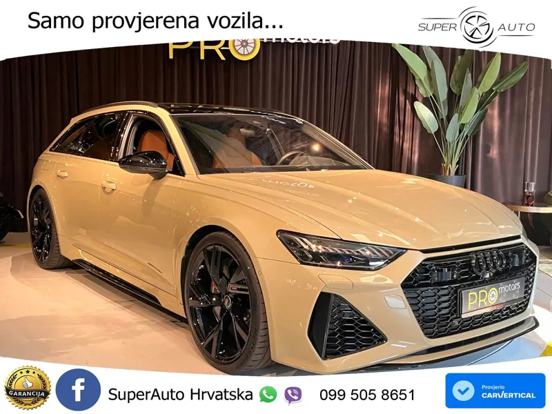 Audi RS6 Avant 4.0 TFSI V8 (600 KS) quattro Tiptronic